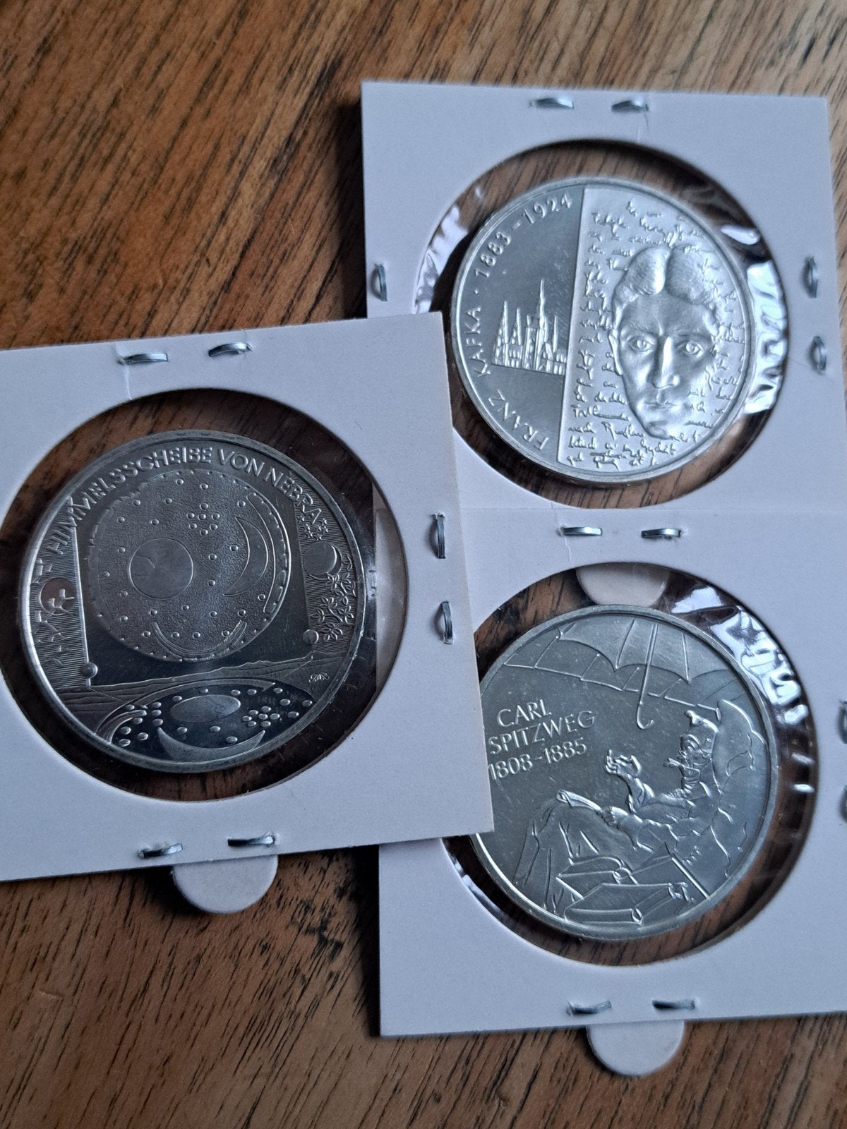 Duitsland 3x 10 euro 2008 Sterling zilver