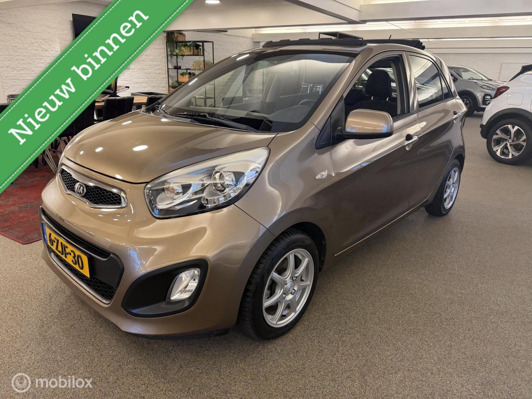 Kia Picanto 1.0 CVVT ComfortLine, Auto's, Voorwielaandrijving, Euro 5, Gebruikt, Bruin