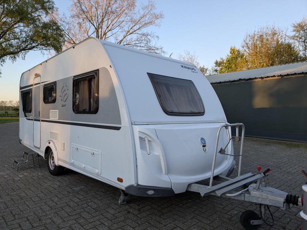 KNAUS 500 EU MOVER VT TUSSENSTUK BED, Caravans en Kamperen, Rondzit, Bedrijf, 5 tot 6 meter, Knaus