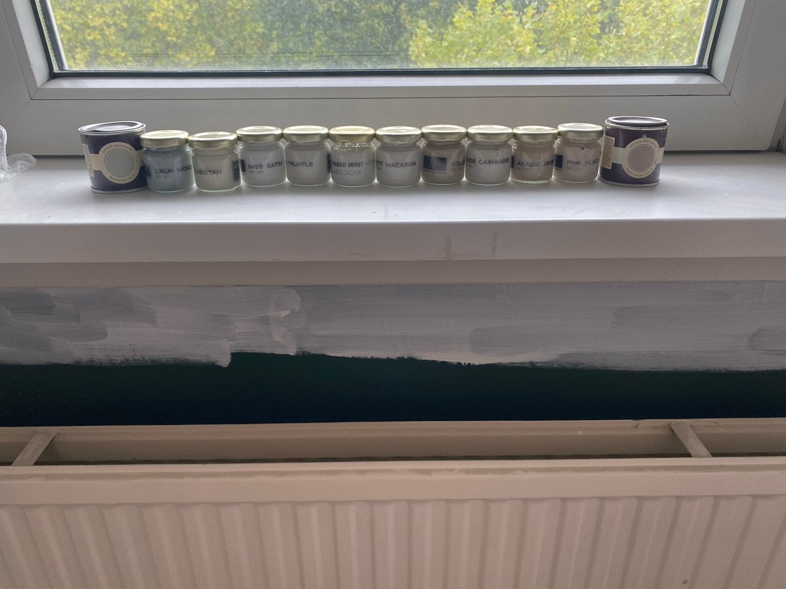 LAB Paint & Farrow & Ball kleurtesters – 12 stuks, Overige kleuren, Ophalen of Verzenden, Minder dan 5 liter, Verf