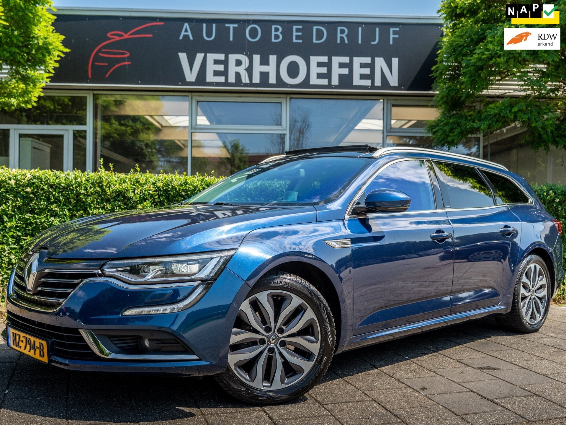 Renault Talisman Estate 1.6 TCe Intens | AUTOMAAT | PANORAMA, Auto's, Renault, Adaptive Cruise Control, 1618 cc, Gebruikt, 4 cilinders