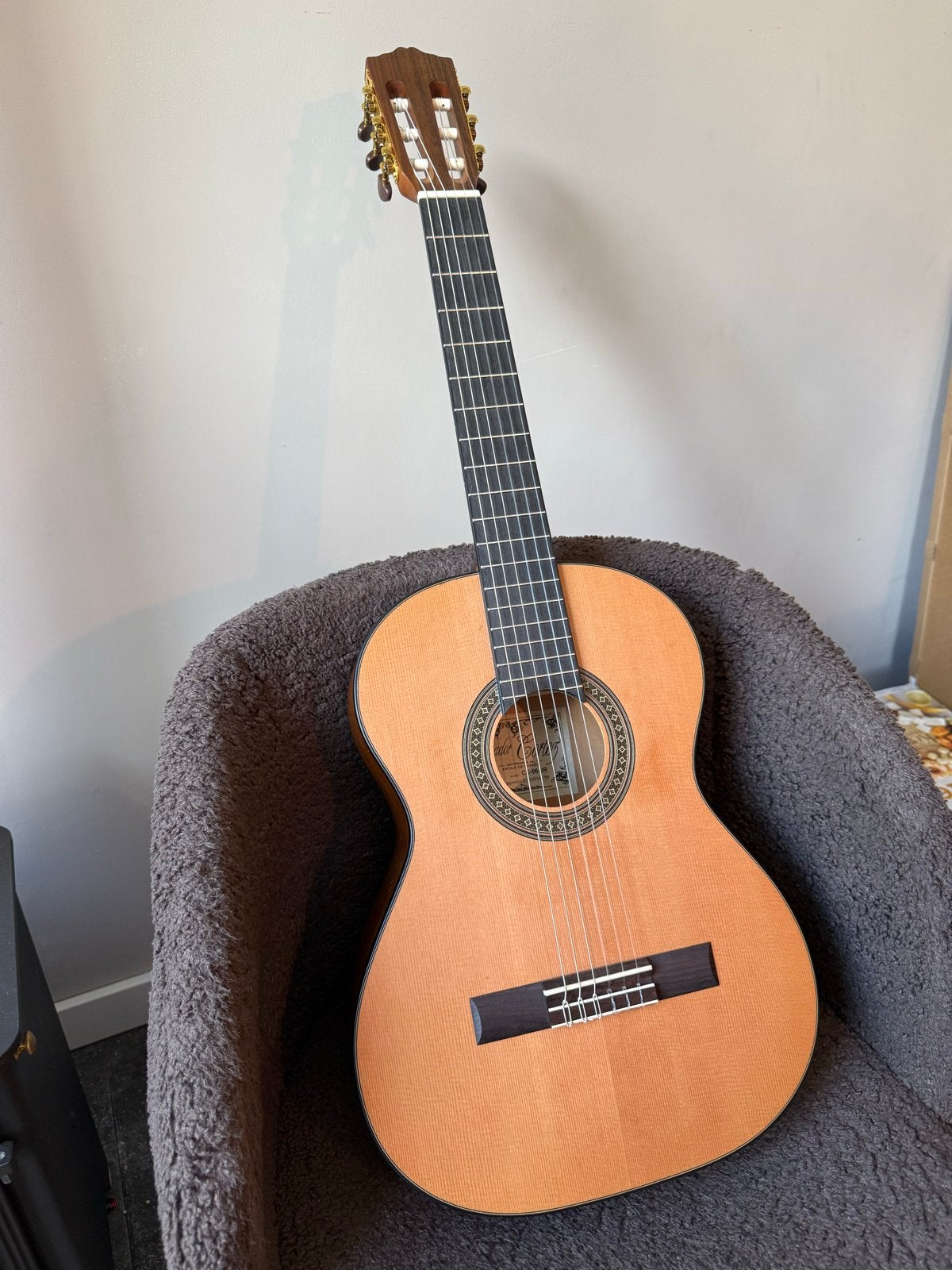 Salvador Cortez 3/4 klassieke gitaar CC-06-JR, Muziek en Instrumenten, Ophalen of Verzenden, Zo goed als nieuw, Klassieke of Spaanse gitaar