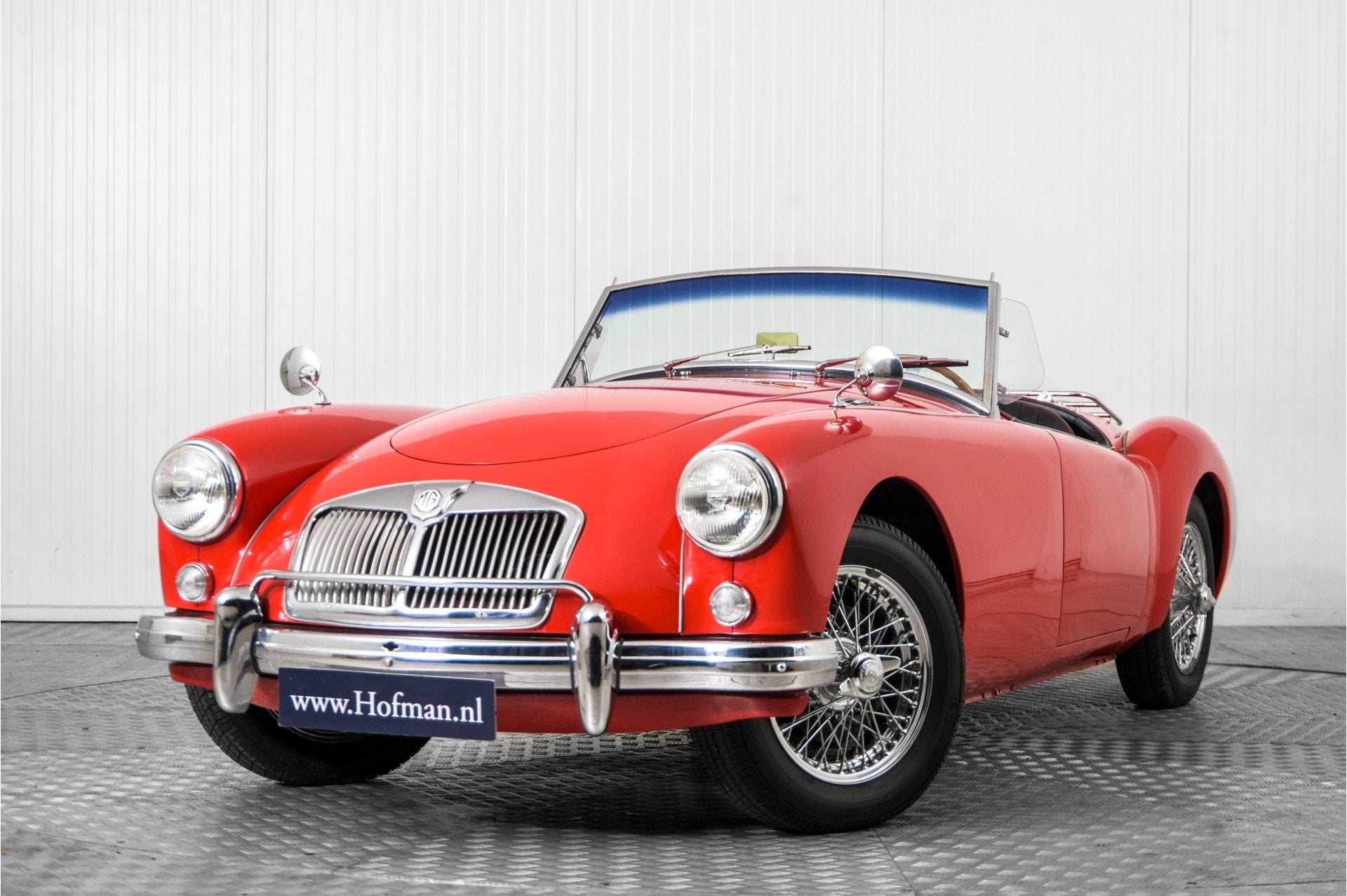 MG A 1500 (bj 1959), Gebruikt, Cabriolet, Bedrijf, Handgeschakeld