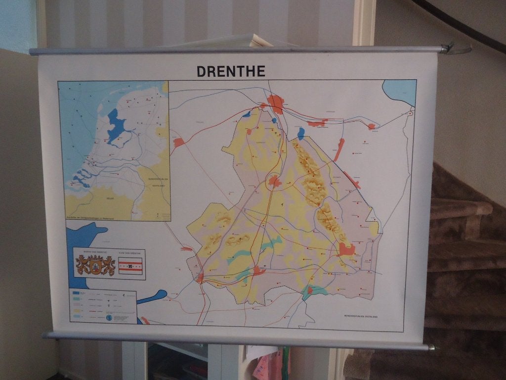 Complete set provinciekaarten, Ophalen of Verzenden, Aardrijkskunde