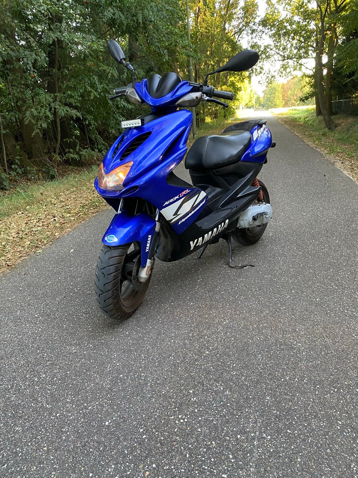 Yamaha Aerox 2t Scooter - Blauw, Ophalen, Tweetakt, Aerox, Maximaal 45 km/u