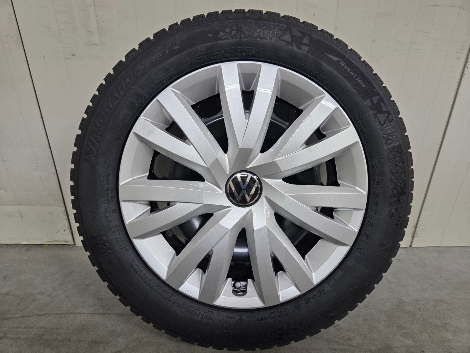 Vw Golf Caddy touran 16 inch velgen 205 55 16 Winterbanden, Ophalen, 16 inch, Banden en Velgen, Nieuw