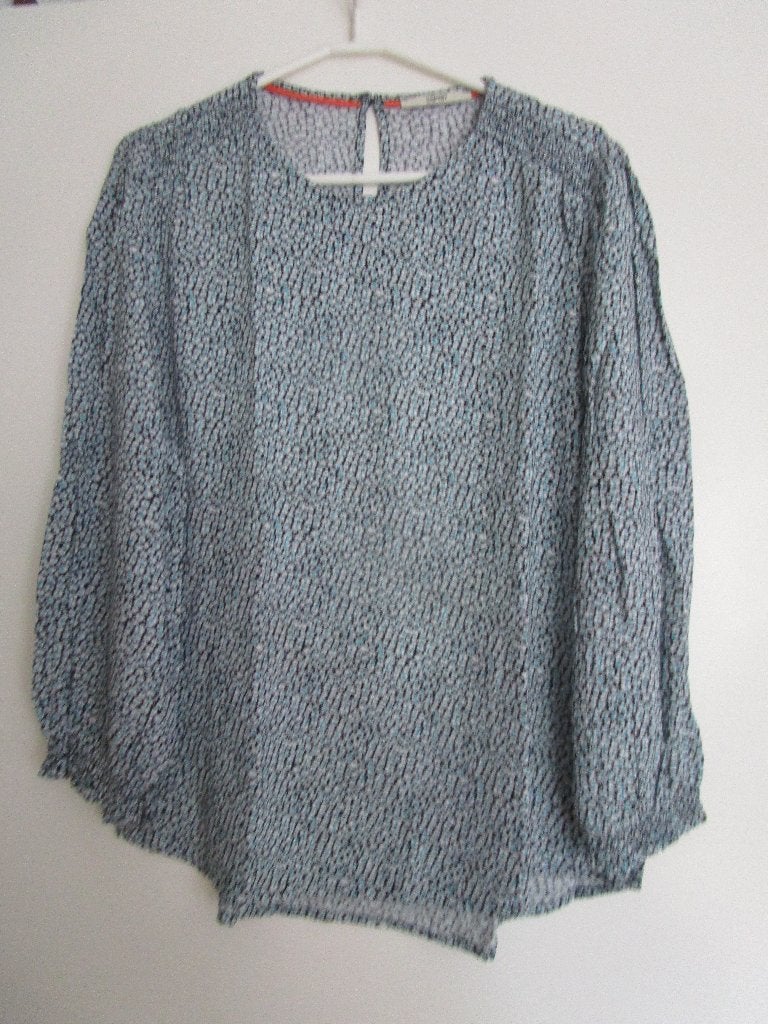 Esprit shirt maat L lange mouw  blauw, Kleding | Dames, Blouses en Tunieken, Maat 38/40 (M), Blauw, Ophalen of Verzenden, Zo goed als nieuw