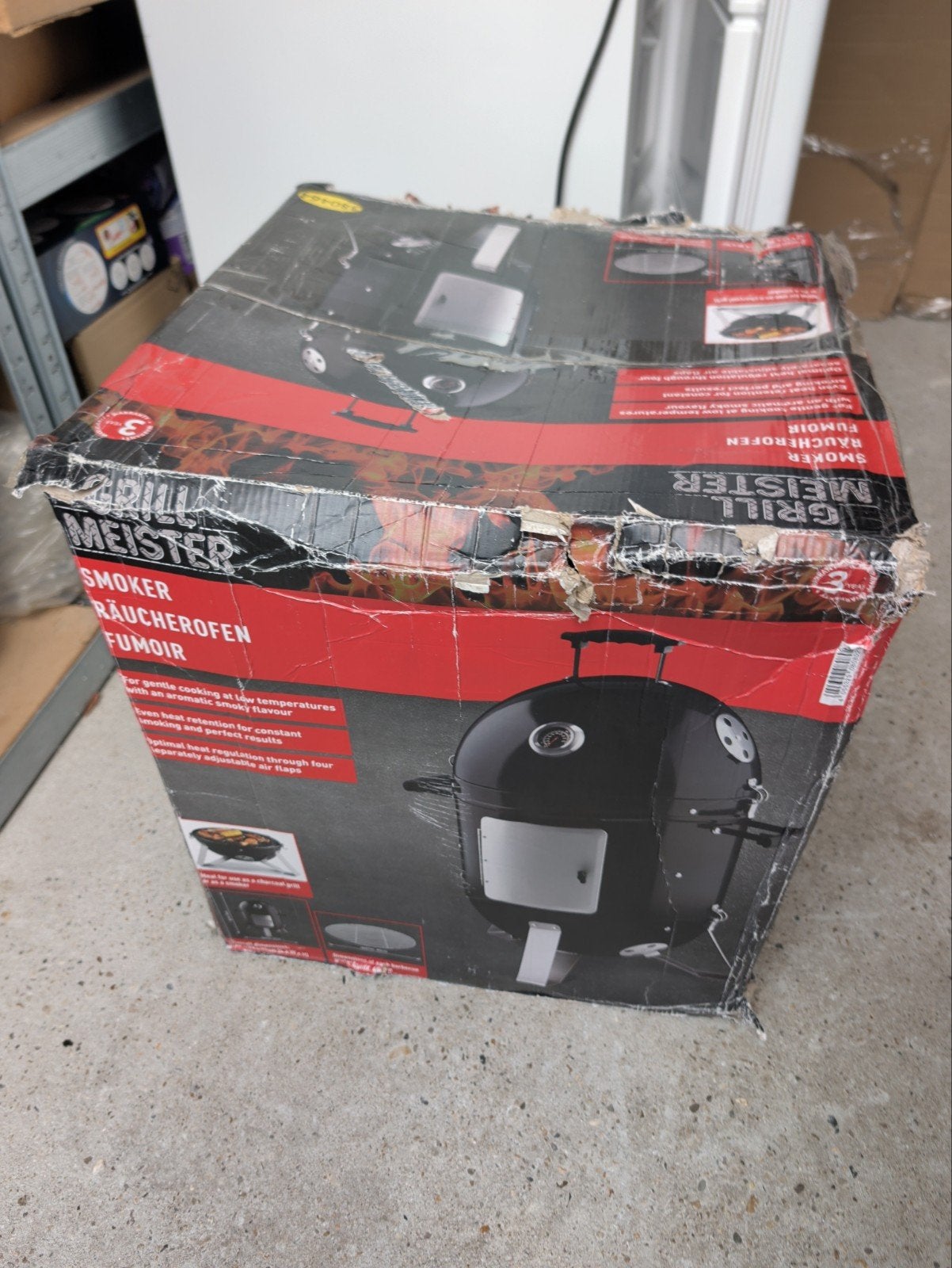 Grill Meister Smoker Rookoven FUMIOR - Nieuw in doos, Ophalen, Nieuw, Grill Meister