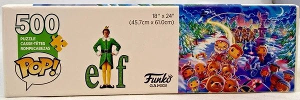 Funko Pop Games Elf Puzzel 500 Stukjes Kerstfilm Ferrell WB, Verzenden, 500 t/m 1500 stukjes, Zo goed als nieuw, Legpuzzel