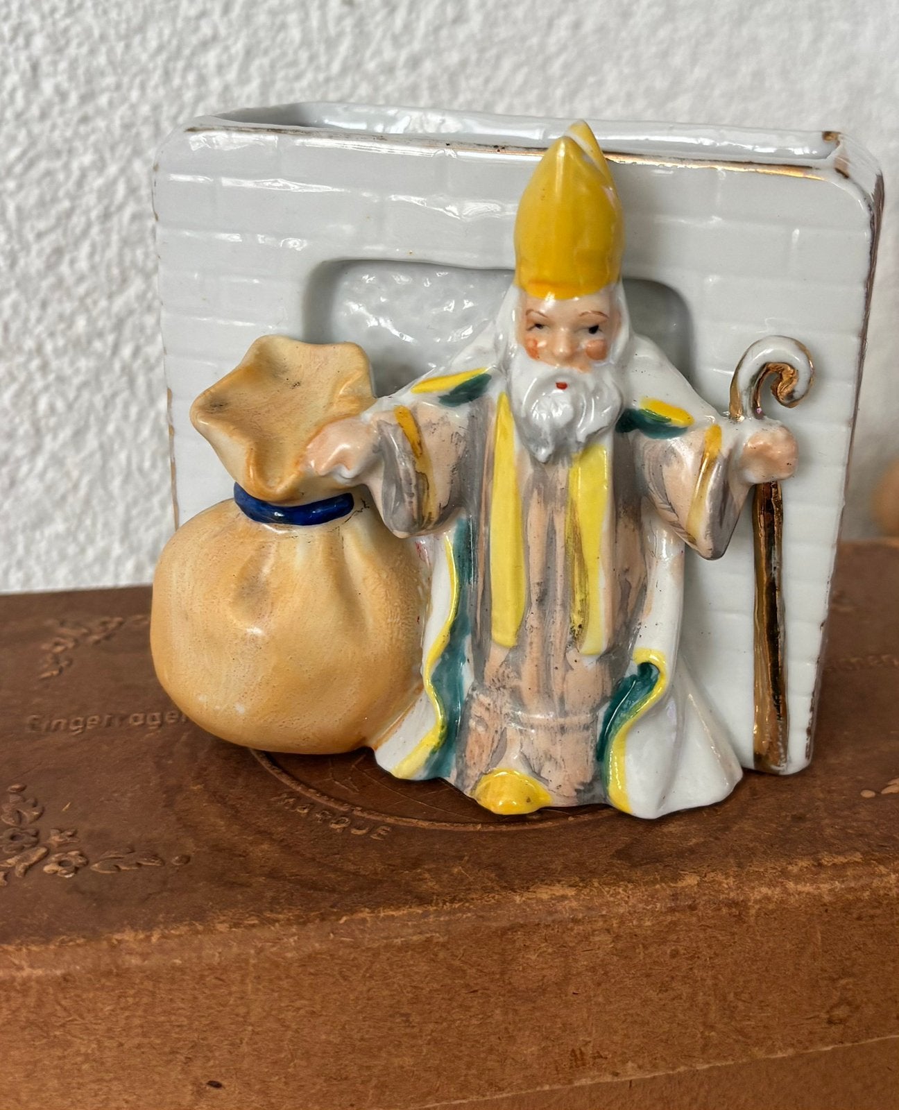 Oud Sinterklaas beeldje, Ophalen of Verzenden, Gebruikt
