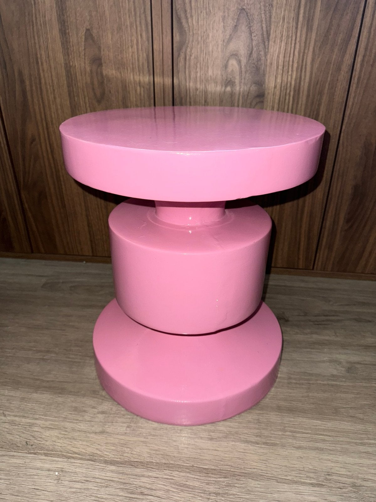 Bijzettafel roze, Ophalen, Minder dan 45 cm, Minder dan 55 cm, Gebruikt
