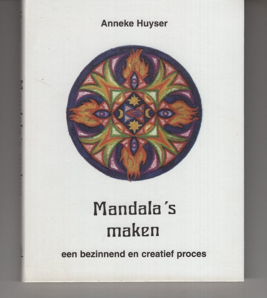 Mandala`s maken Anneke Huyser, Ophalen of Verzenden, Zo goed als nieuw, Spiritualiteit algemeen, Overige typen