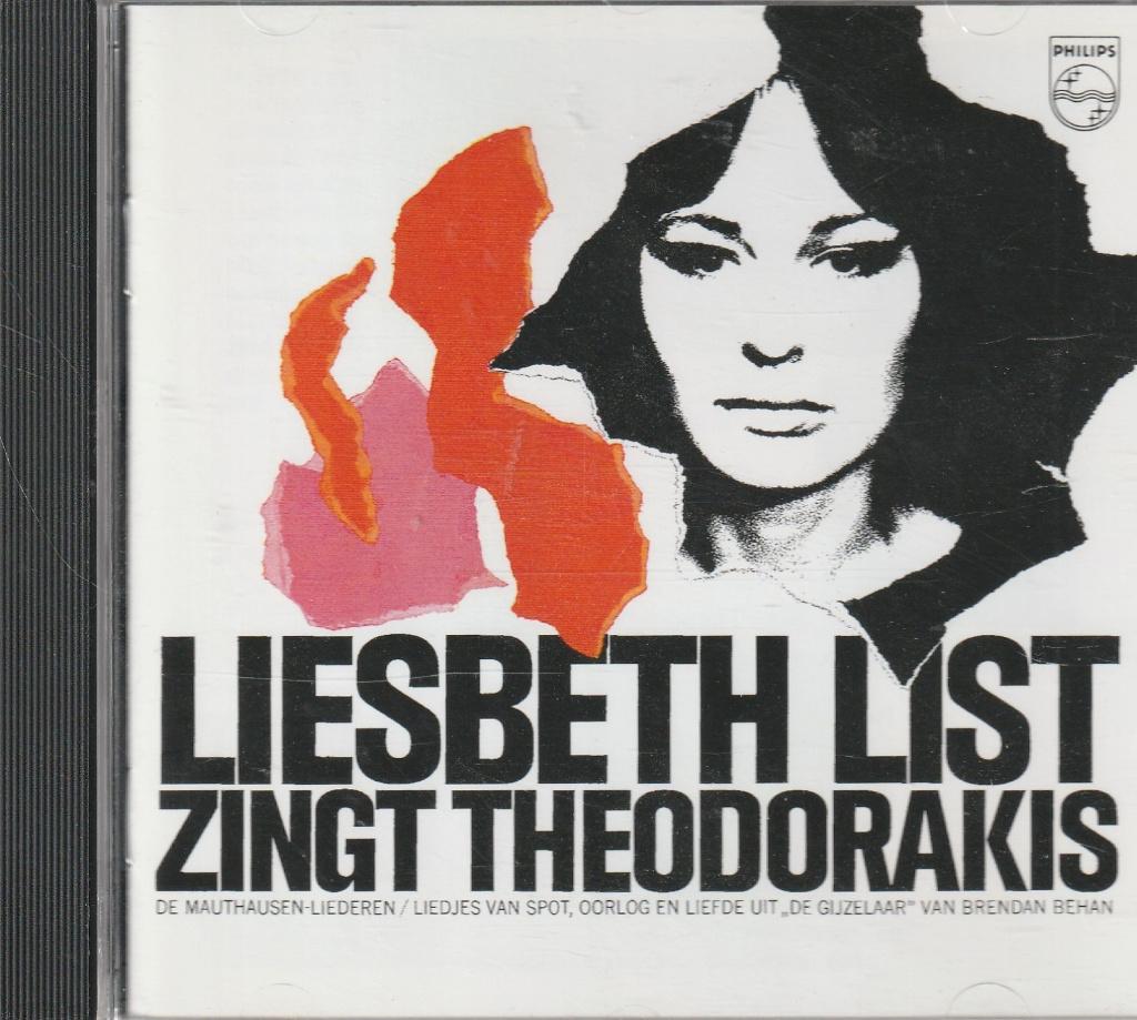 Liesbeth List Zingt Theodorakis, Verzenden, Zo goed als nieuw, Levenslied of Smartlap