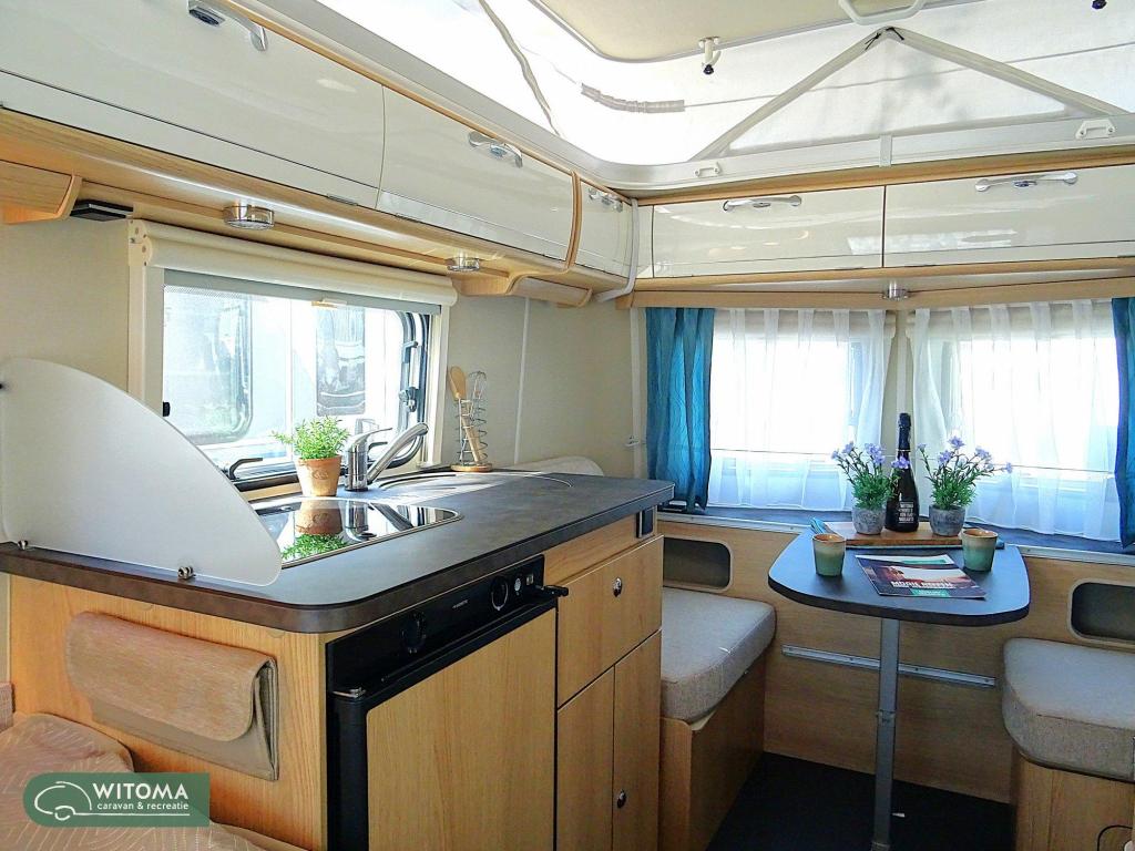 Eriba Touring - 60 Edition 310 2de pinksterdag open huis, Caravans en Kamperen, Tot en met 3, 500 - 750 kg, Eriba, Schokbreker