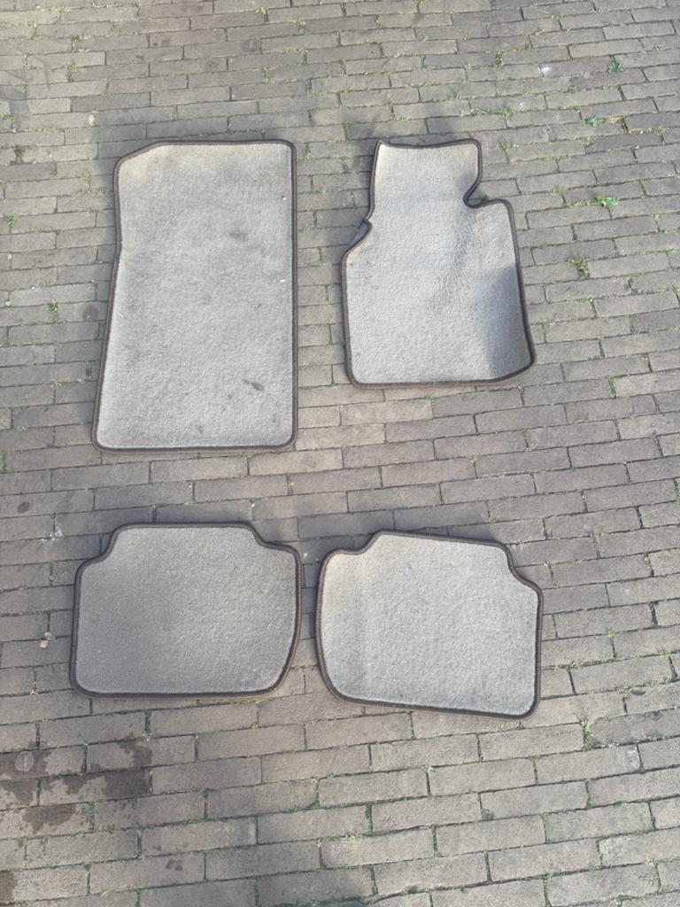 Automatten set voor BMW E46 - Beige/Grijs, Ophalen of Verzenden, Gebruikt