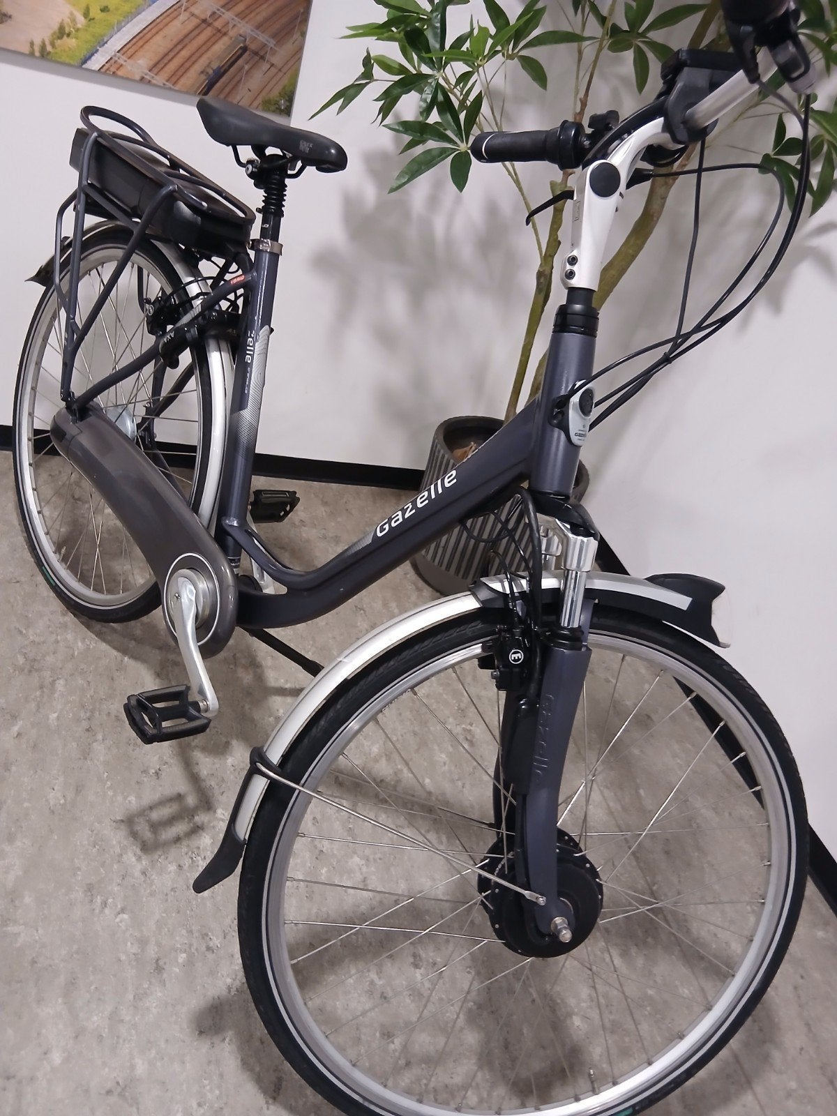 GAZELLE ORANGE C8 COMFORT ELEKTRISCHE DAMESFIETS IZGST!, Ophalen, 53 tot 56 cm, Versnellingen, Zo goed als nieuw