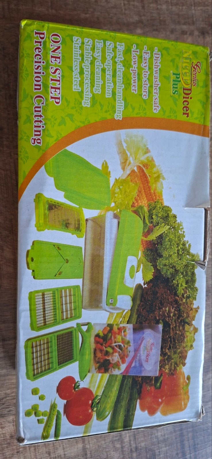 Genius Nicer Dicer Plus - Groentesnijder, Ophalen, Overige typen, Nieuw, Metaal