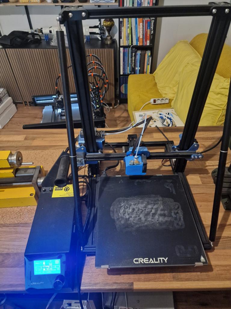 Creality CR-10 V2 3D-printer, Computers en Software, 3D Printers, Ophalen, Gebruikt, Filament, Creality
