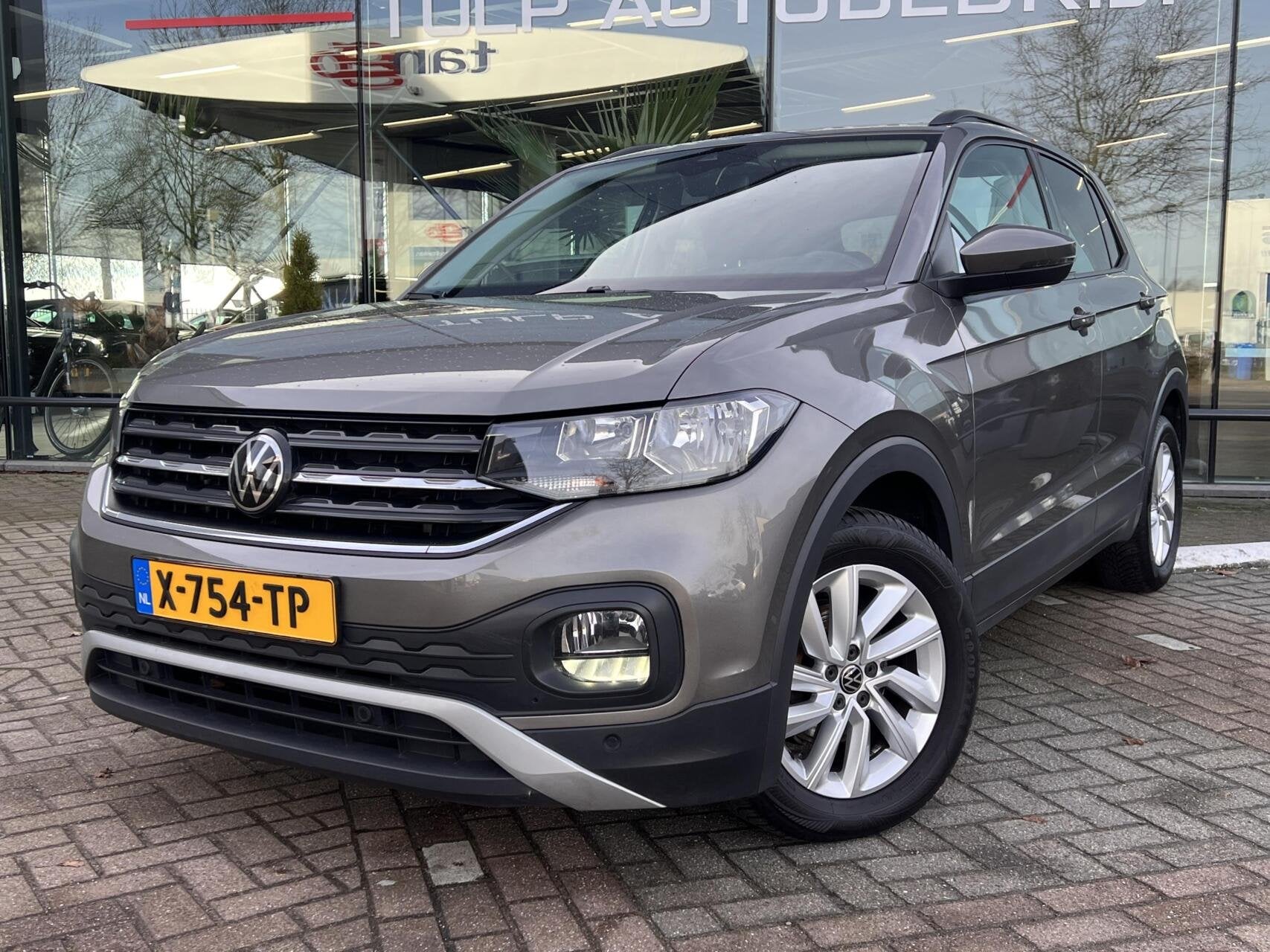 Volkswagen T-Cross 1.0 TSI Style Automaat Airco Clima Cruise, Auto's, Gebruikt, Bedrijf, Automatische klimaatregeling, 3 cilinders