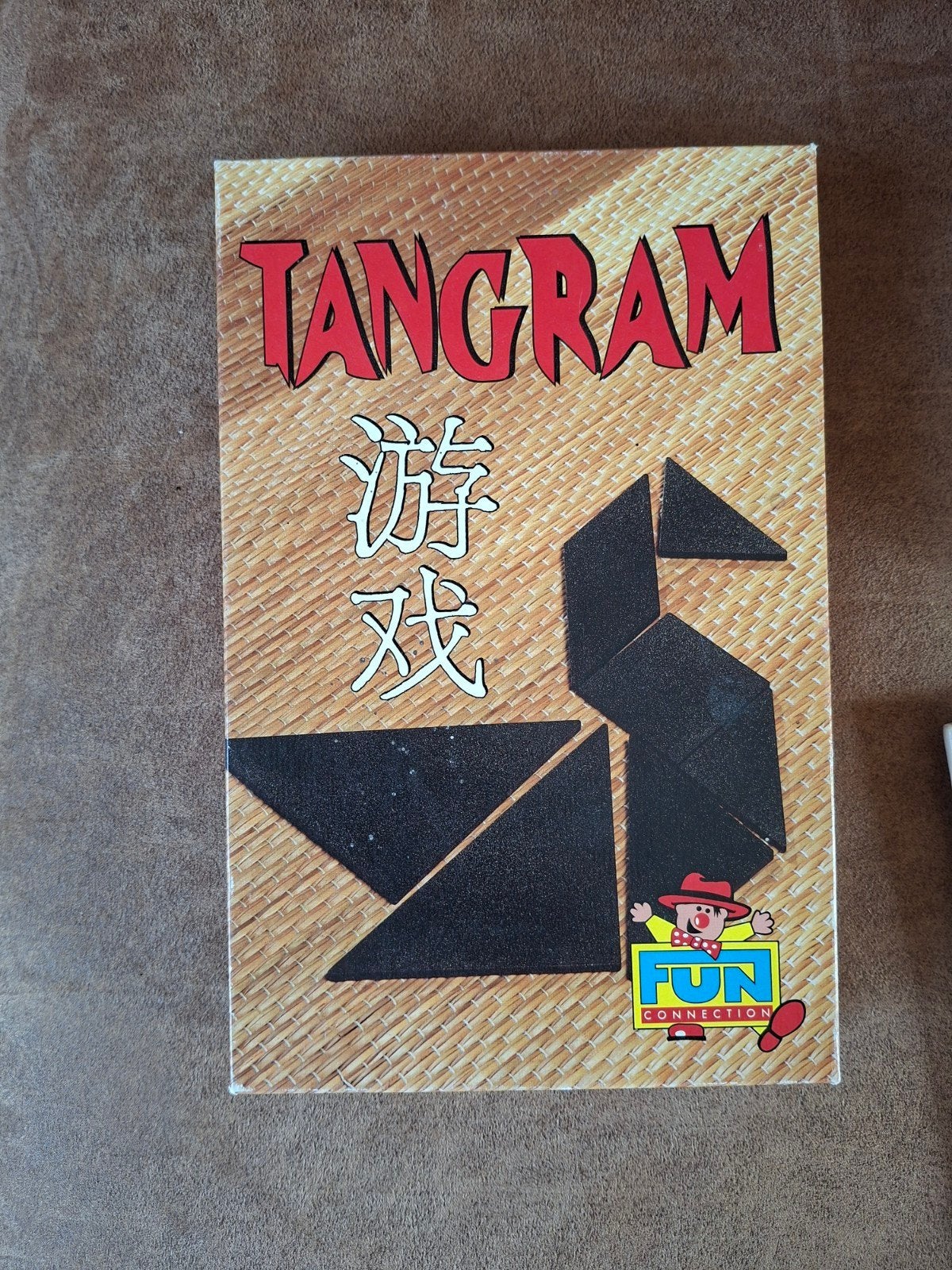 Tangram: chinese vormenspel, Ophalen of Verzenden, 500 t/m 1500 stukjes, Zo goed als nieuw