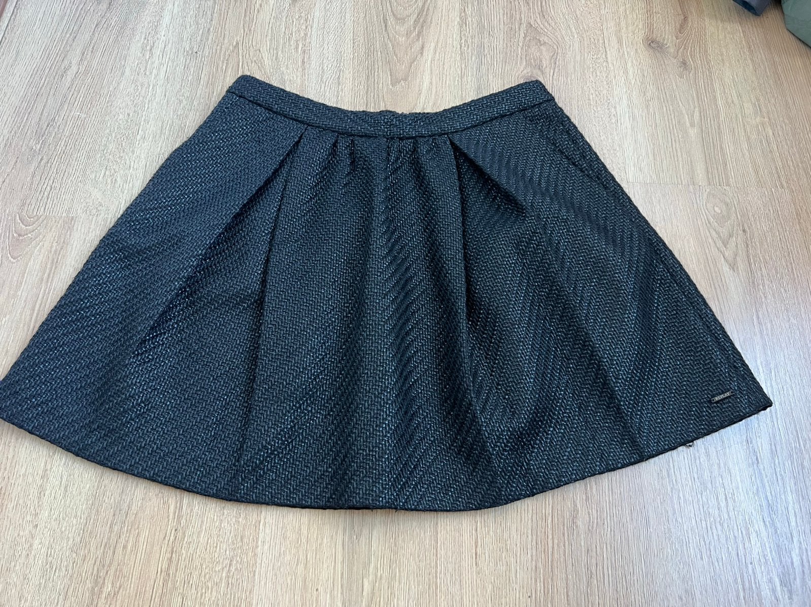 Replay zwart rokje l dikke stof tweed, Kleding | Dames, Maat 38/40 (M), Zwart, Ophalen of Verzenden, Zo goed als nieuw