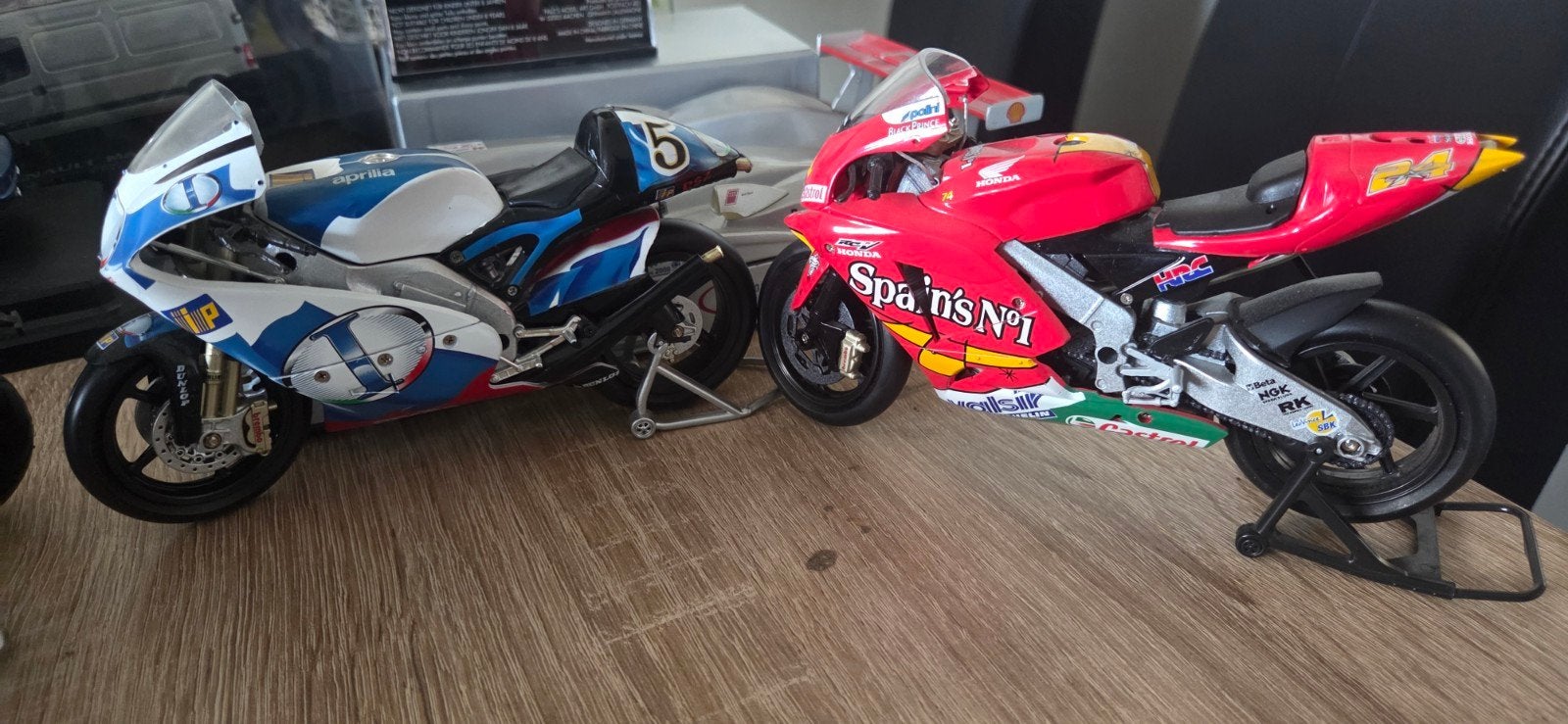 Diverse modelmotoren -set van 8 super dikke motoren, Ophalen of Verzenden, Zo goed als nieuw