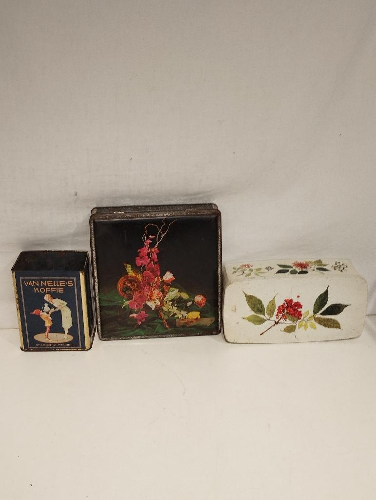 3 mooie blikken., Verzamelen, Blikken, Overige, Ophalen of Verzenden