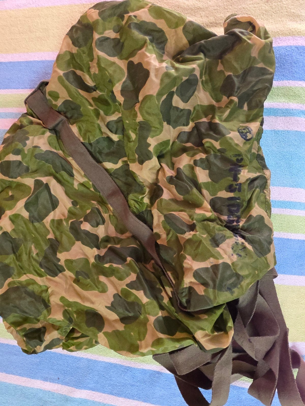Kleine parachute US camokleur., Ophalen of Verzenden, Amerika