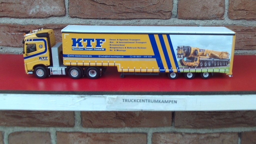 WSI  Volvo  FH4  Globetrotter  6 x 2  van  K. T. F.