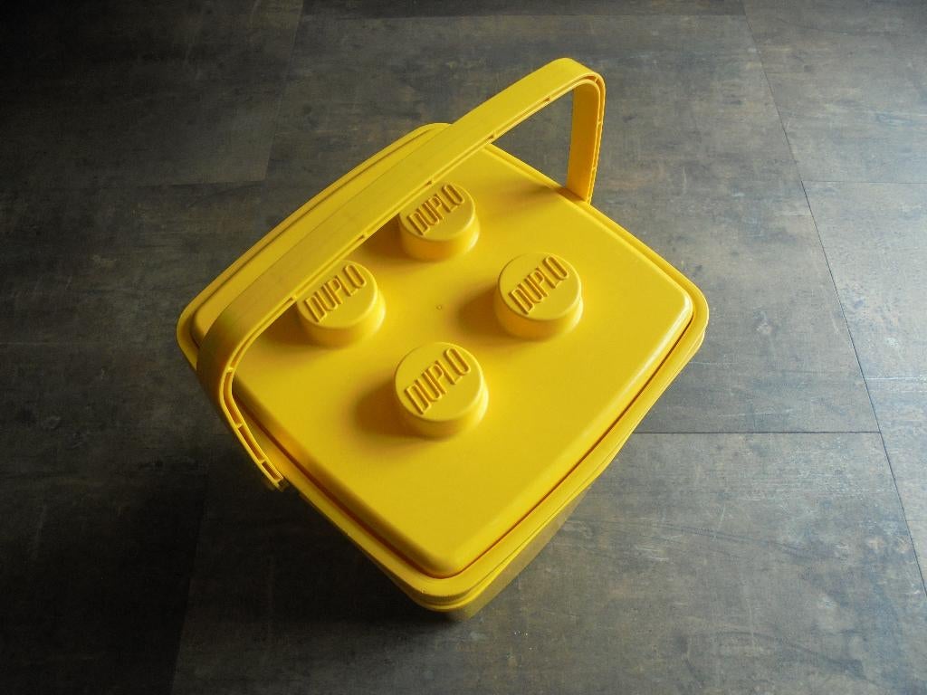 Lego Storage Box with Handle (zie foto's), Ophalen of Verzenden, Gebruikt, Lego