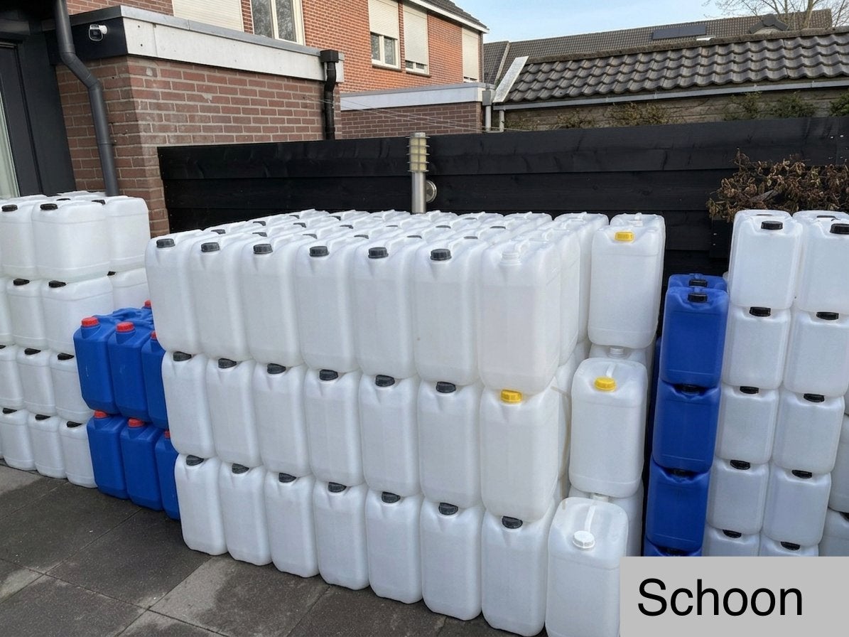 Jerrycans 25 liter Goedkoop & UN Gekeurd, Minder dan 75 liter, Ophalen, Zo goed als nieuw, Kunststof