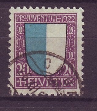 Zwitserland Mi 177 gest, Ophalen of Verzenden, Gestempeld