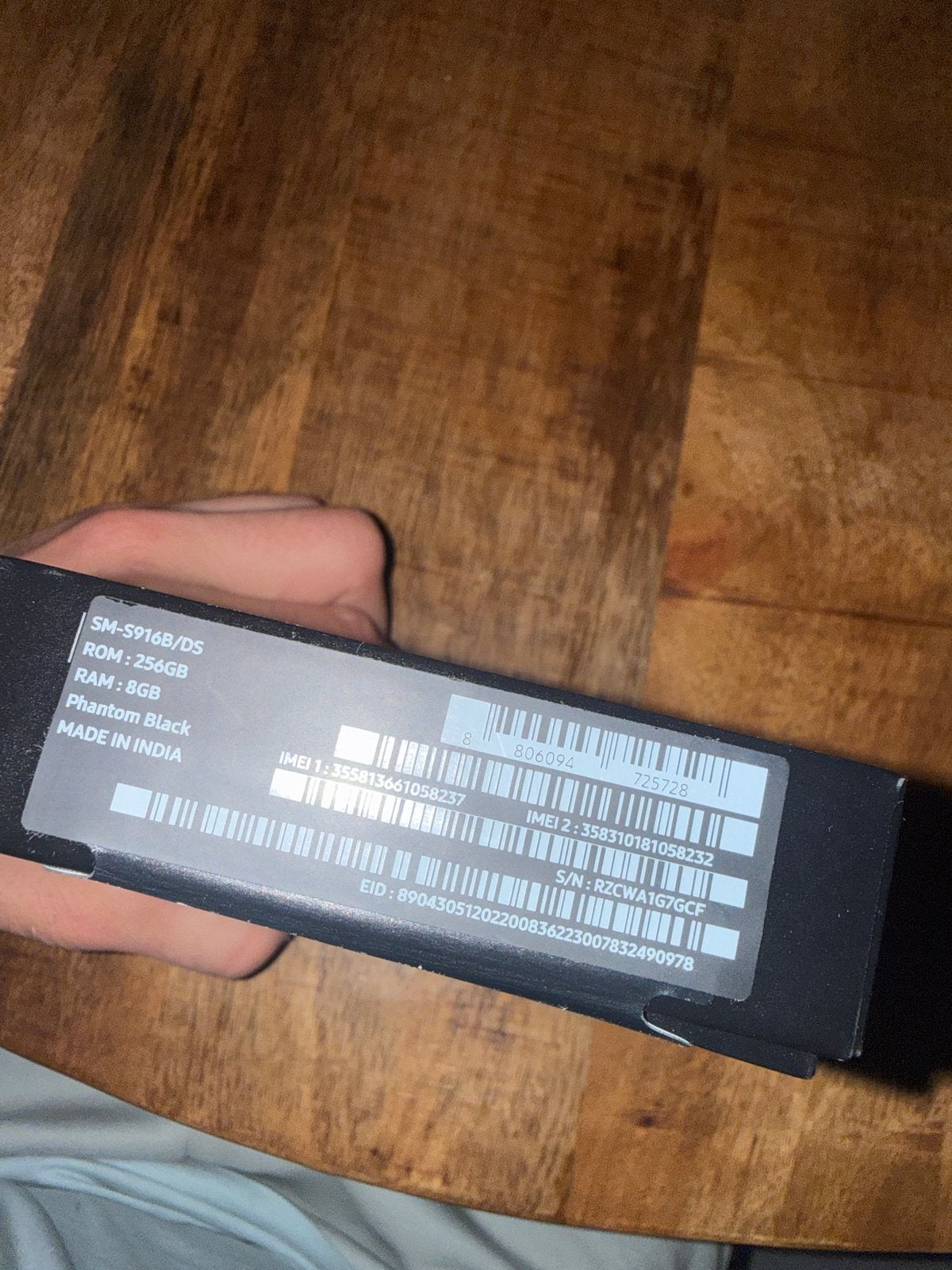 Samsung Galaxy S23+ 256GB Phantom Black