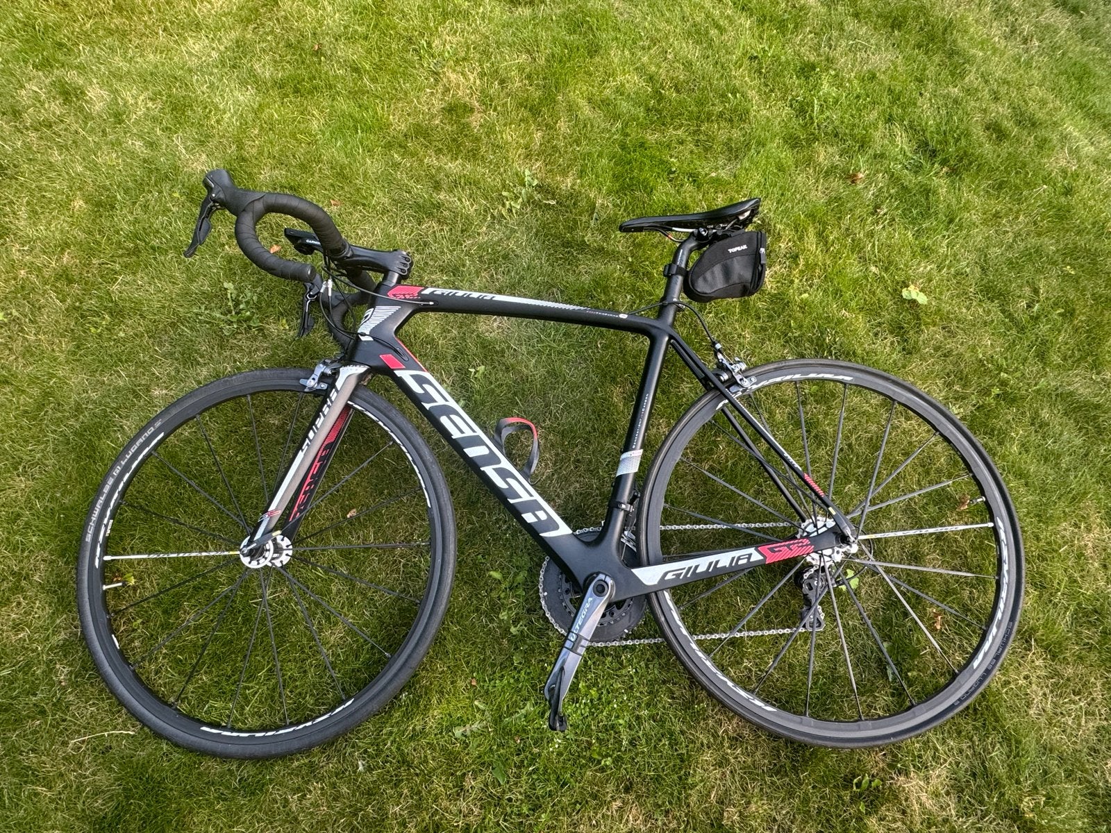 Sensa Giulia G2 racefiets - Carbon frame, 28 inch, Gebruikt, Carbon, Meer dan 20 versnellingen