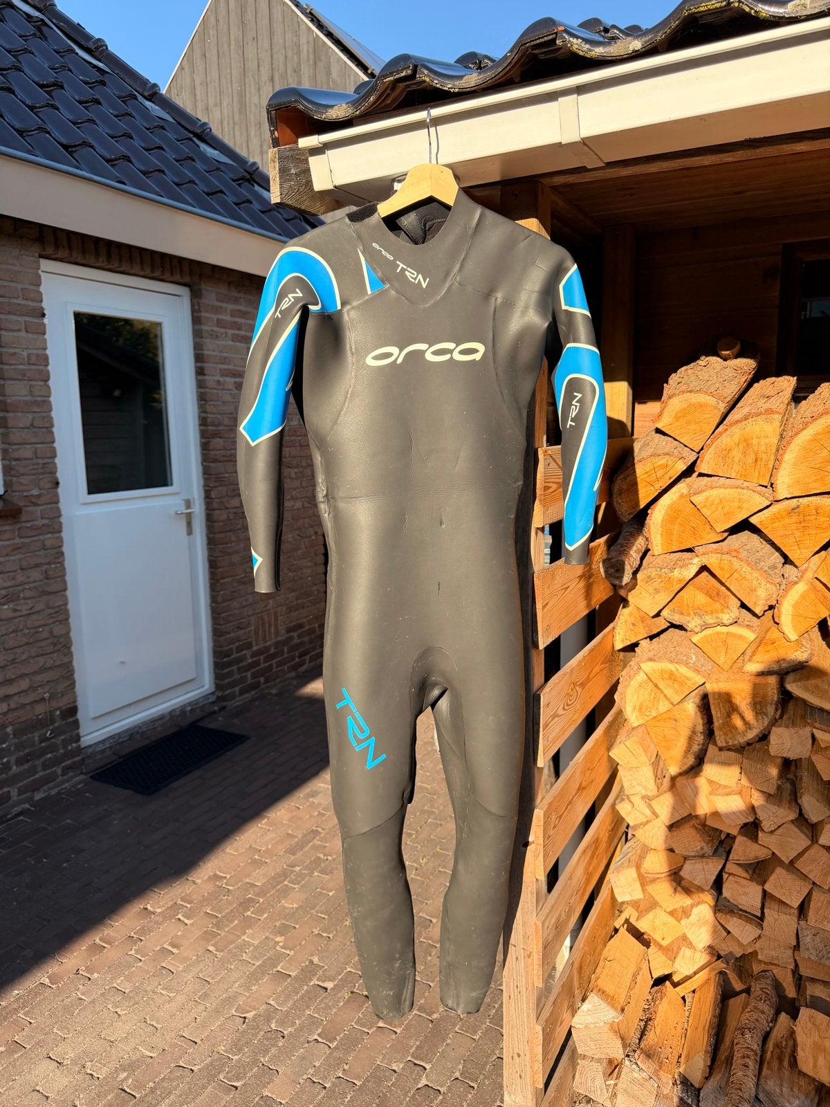 Orca Swimsuit Zwempak Maat 7, Zwart, Overige maten, Ophalen of Verzenden, Gedragen
