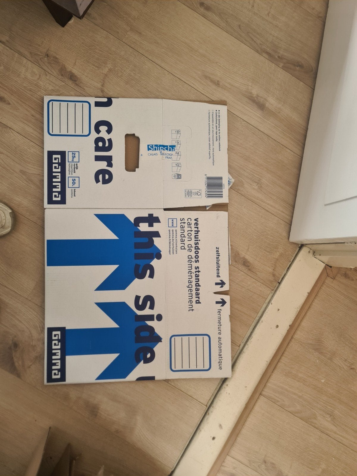 Gamma Verhuisdoos Standaard - Zo goed als nieuw, Doe-het-zelf en Verbouw, Kratten en Dozen, Doos, 40 tot 60 cm, 50 tot 75 cm, Ophalen of Verzenden