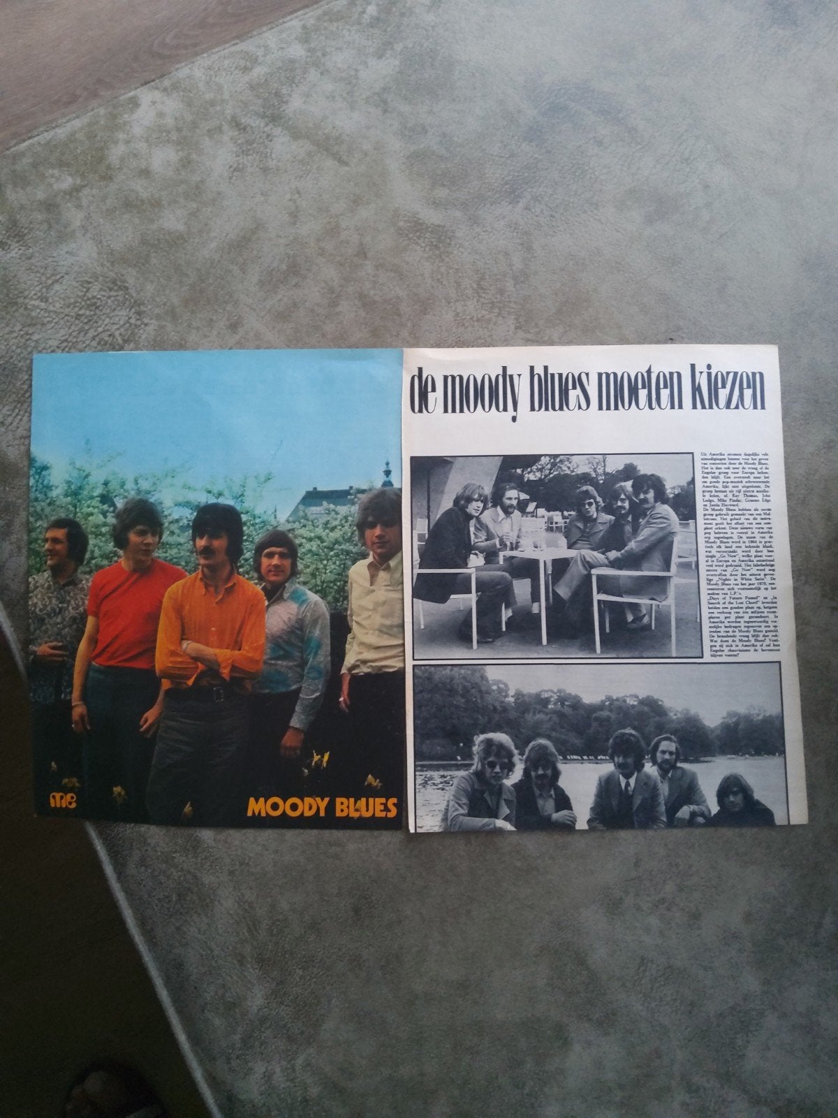 the Moody Blues:  1970  muziek expres, Ophalen of Verzenden, Boek, Tijdschrift of Artikel