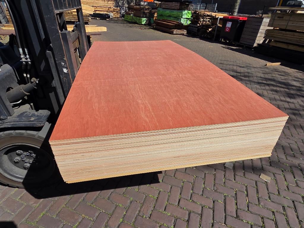 Triplex platen 122x244 cm - Dikte: 3 mm € 10,- p/s incl. BTW, Ophalen, Nieuw, Minder dan 20 mm