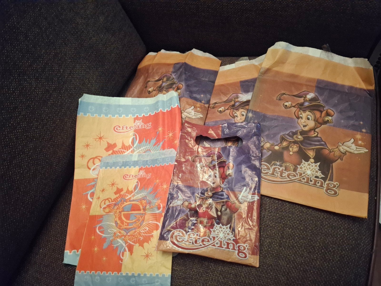 Efteling souvenierzakjes en plastic zakje, Ophalen of Verzenden, Gebruikt