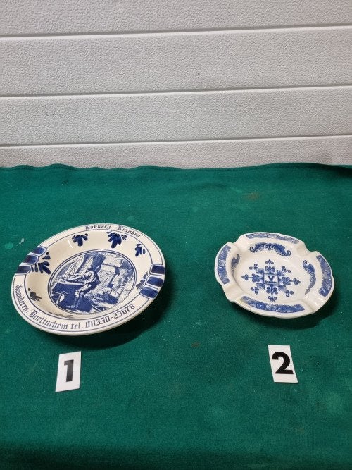 asbak delfts, Verzamelen, Ophalen of Verzenden, 'T Olde Gre-j, Info@toldegrej.nl, Endepoelstraat 20f Didam