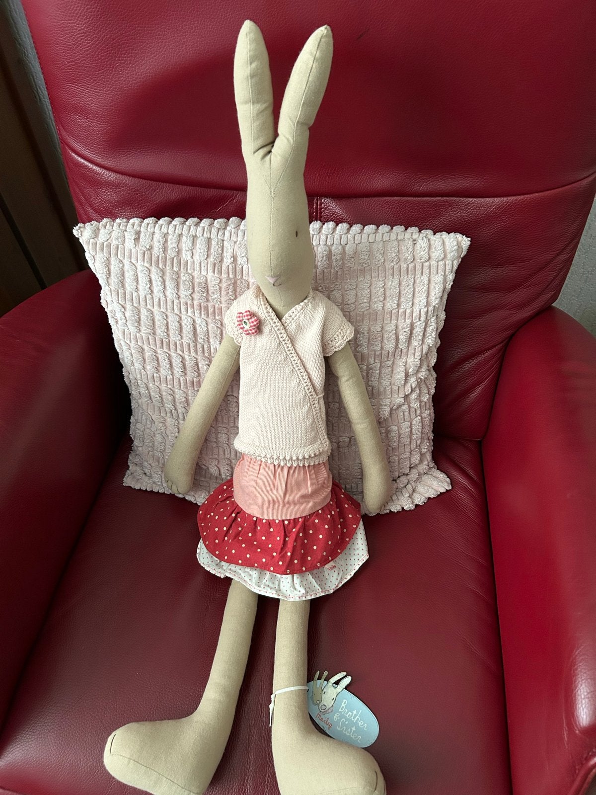 Maileg Konijn 🐰 Brother & Sister 83 cm, Overige merken, Konijn, Ophalen of Verzenden, Zo goed als nieuw