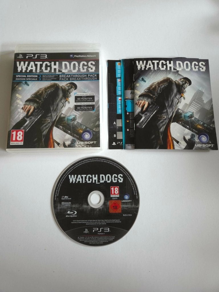 Playstation 3 (PS3) - Watch Dogs - 10380, Avontuur en Actie, Vanaf 18 jaar, 1 speler, Ophalen of Verzenden