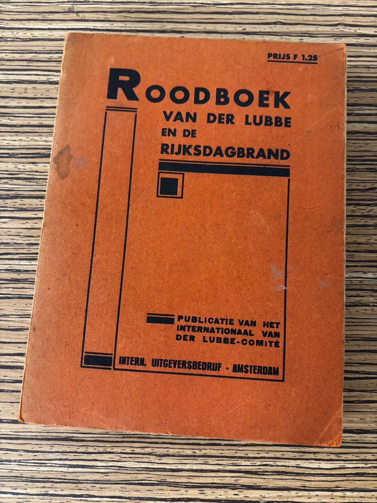 Roodboek van der Lubbe en de Rijksdagbrand, Ophalen of Verzenden, Tweede Wereldoorlog, Gelezen