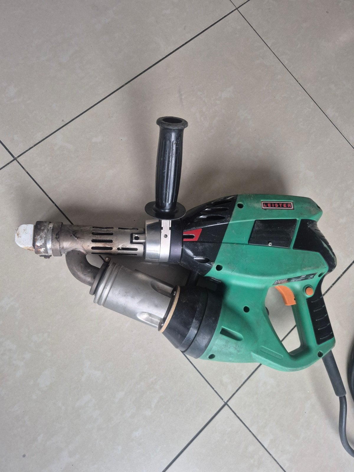 Leister kunstof las apparaat in top conditie, Doe-het-zelf en Verbouw, Gereedschap | Lasapparaten, Ophalen of Verzenden, Zo goed als nieuw