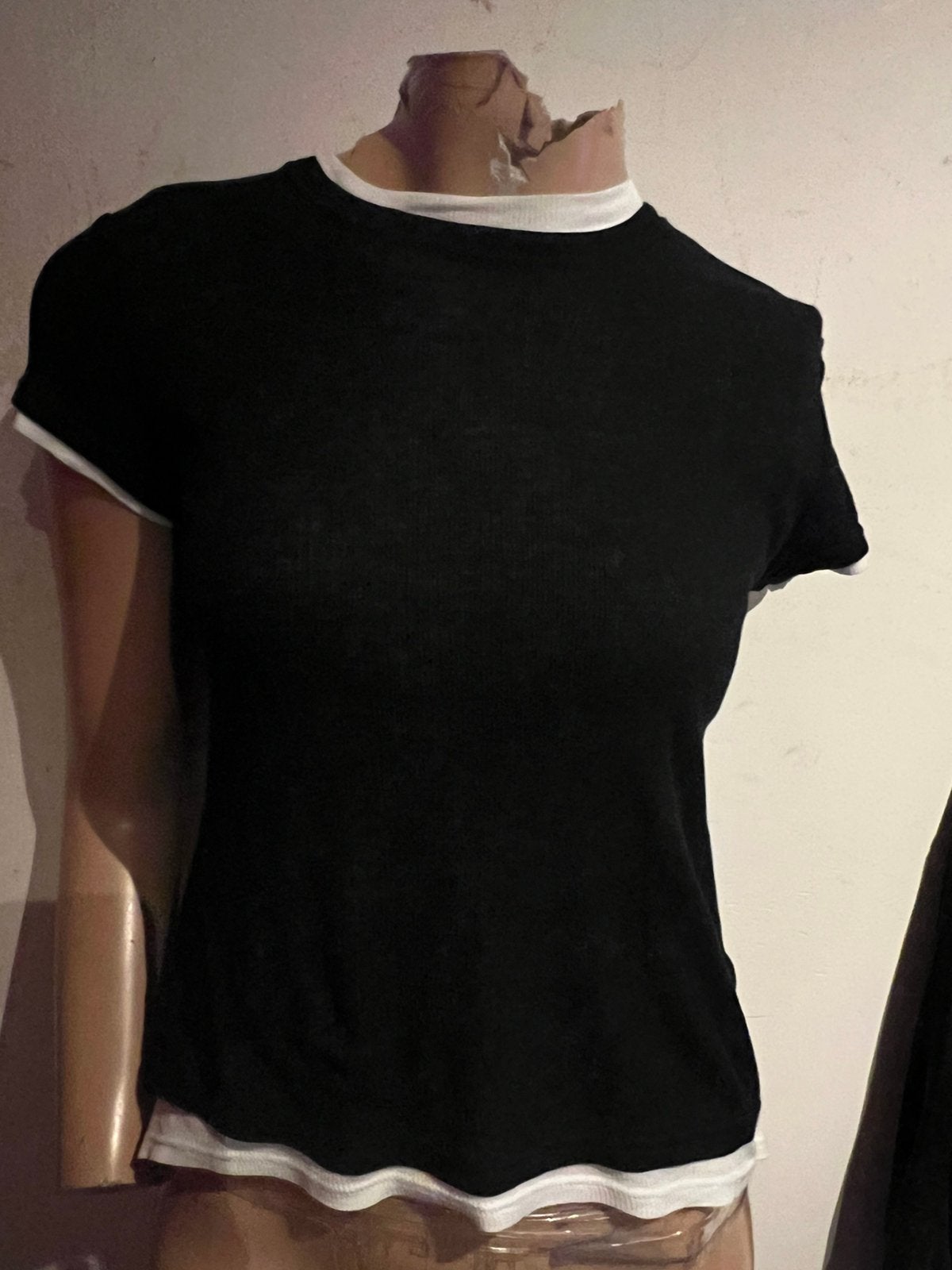MASSIMO DUTTI dubbel shirt maat s zgan, F, Massimo Dutti, Zwart, Ophalen of Verzenden