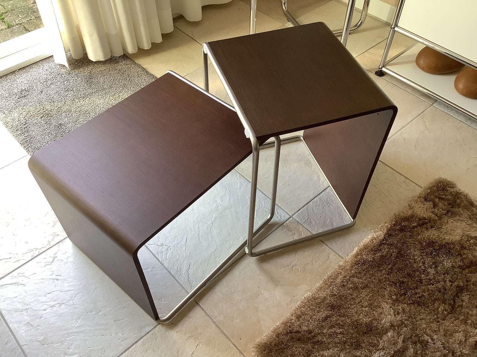 Lapalma Ueno design bijzettafels / salontafel, Huis en Inrichting, Ophalen, Gebruikt, Rechthoekig