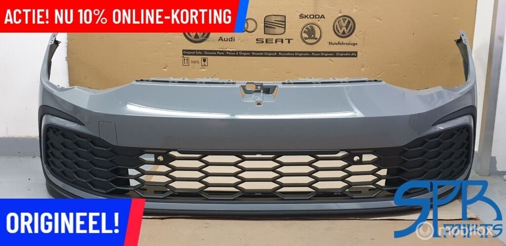 VW GOLF 8 VIII LA7C GTI GTD Voorbumper 5H0807221G MOONSTONE, Nieuw, Ophalen of Verzenden, Bumper, Volkswagen