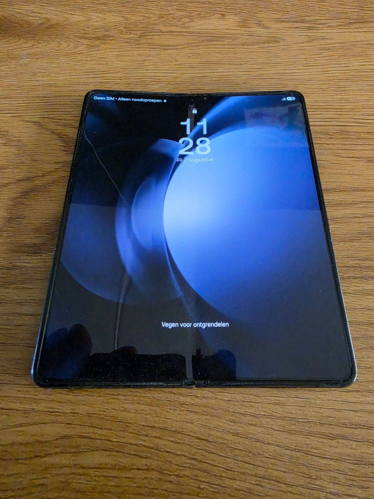 Samsung Galaxy Z Fold5 256GB Zwart, Gebruikt, Zwart, Touchscreen, Ophalen of Verzenden