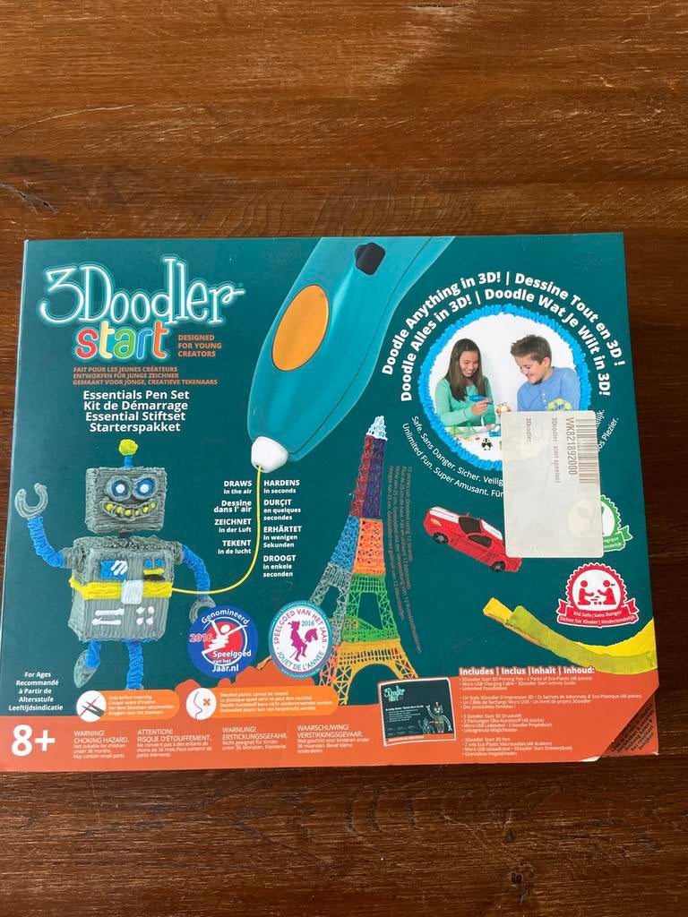 3Doodler Start Essentials Pen Kit - Teken in 3D!, Kinderen en Baby's, Speelgoed | Educatief en Creatief, Zo goed als nieuw, Knutselen