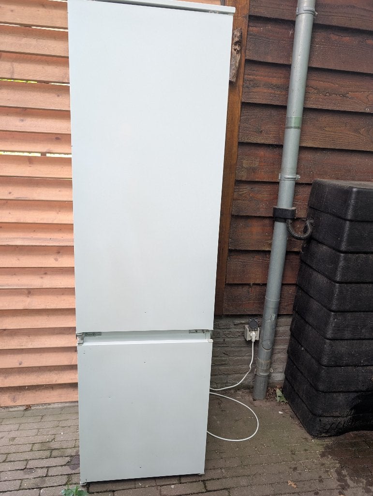 Inbouw koel-vries combinatie Ikea, Ophalen, Gebruikt, 200 liter of meer, Met aparte vriezer
